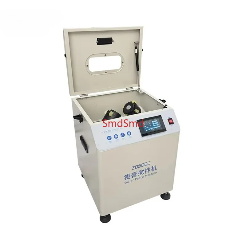 ZB500C Full Automatic Solder Paste Mixer 500g-1000g for Repair PCB Touch Screen Control Solder Paste Mixer for PCB Assembly Line