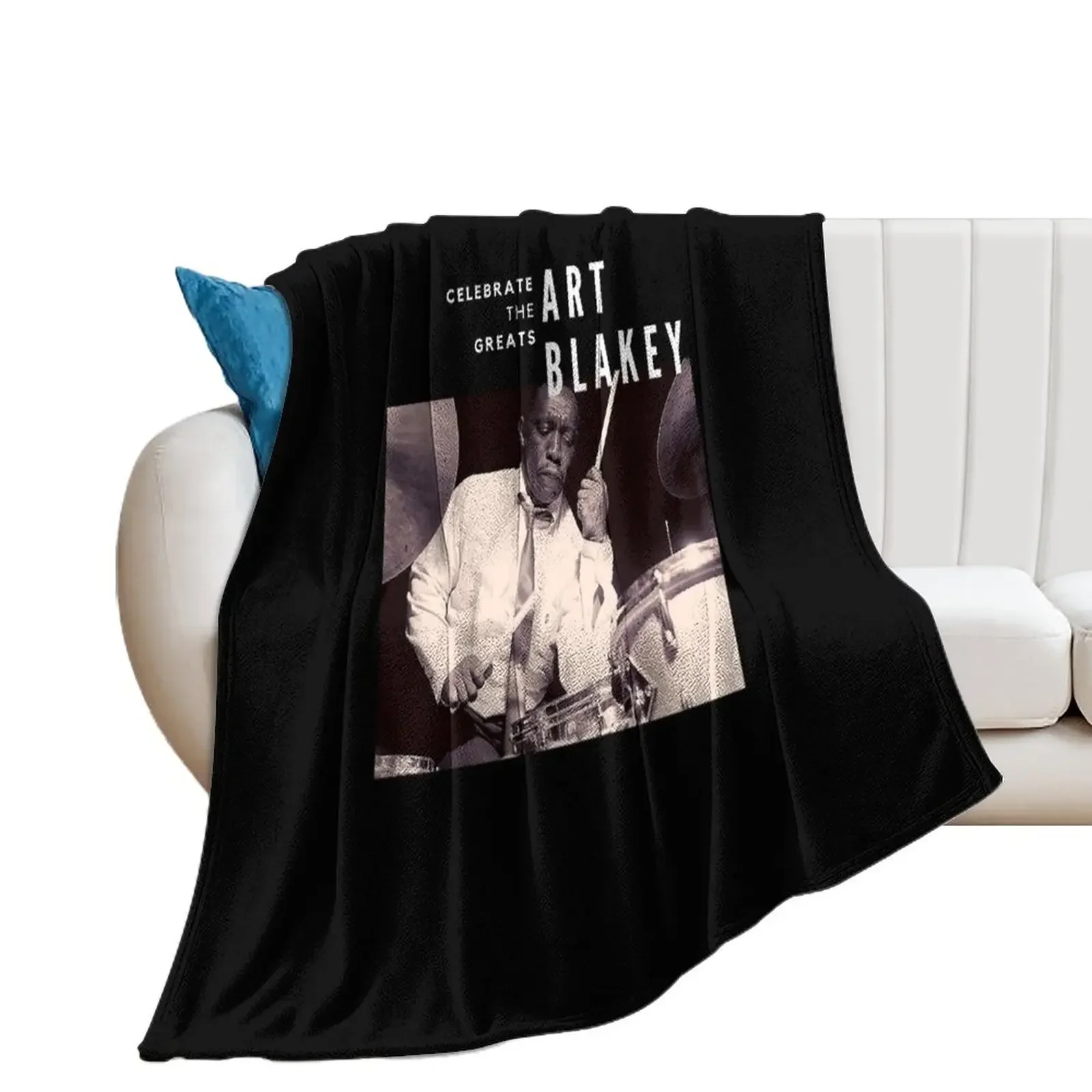 Art Blakey: Great Jazz Drummer/ Musician Throw Blanket anime Thin Designers Soft Big Blankets