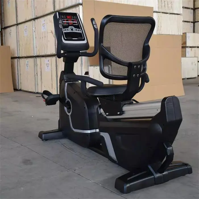 Commerciële Gym Fitness Indoor Cycling Oefening met zittende rug elliptische fiets