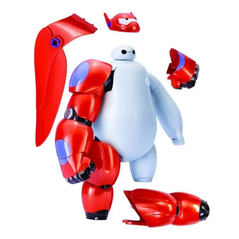 Caliente 16cm dibujos animados Big Hero 6 Baymax Fat Man Anime figuras de juguete modelo Baymax muñeca Pvc figura de acción modelo ensamblado regalos de cumpleaños