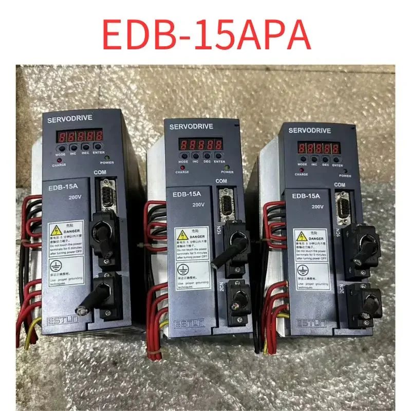 

Second-hand Servo driver EDB-15APA 1.5KW 200V Second-hand test OK