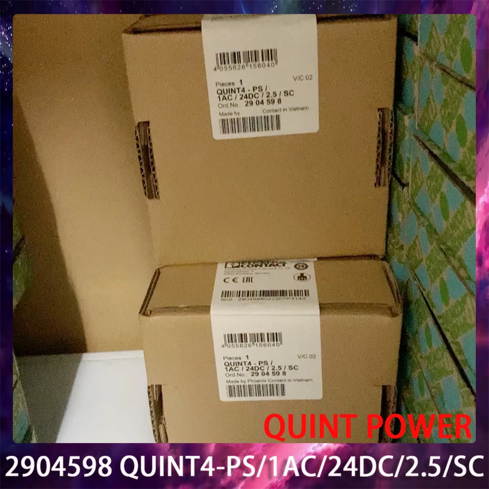 2904598 QUINT4-PS/1AC/24DC/2.5/SC QUINT POWER For Phoenix Switching Power Supply Output 24VDC/2.5A