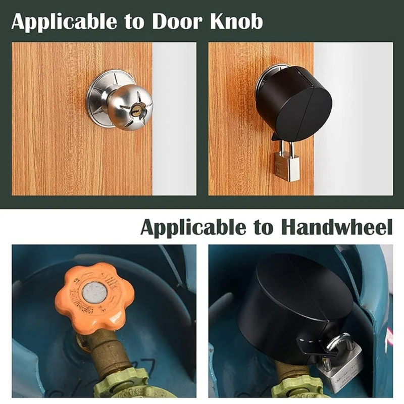 652f Capas maçanetas à prova crianças evitam o acesso a buracos e manusear a