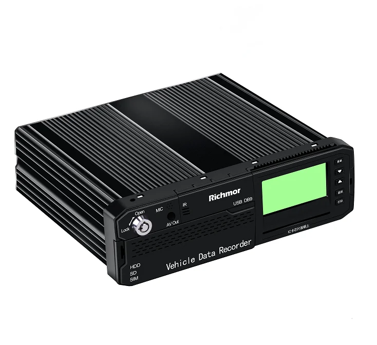 Richmor AI Mobile DVR يدعم 8 قنوات 1080P HDD تسجيل الفيديو للشاحنات #2