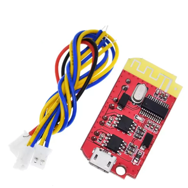 DC 3.7V 5V 3W Digital Audio Amplifier Board Double Dual Plate DIY Bluetooth Speaker Modification Sound Music Module Micro USB