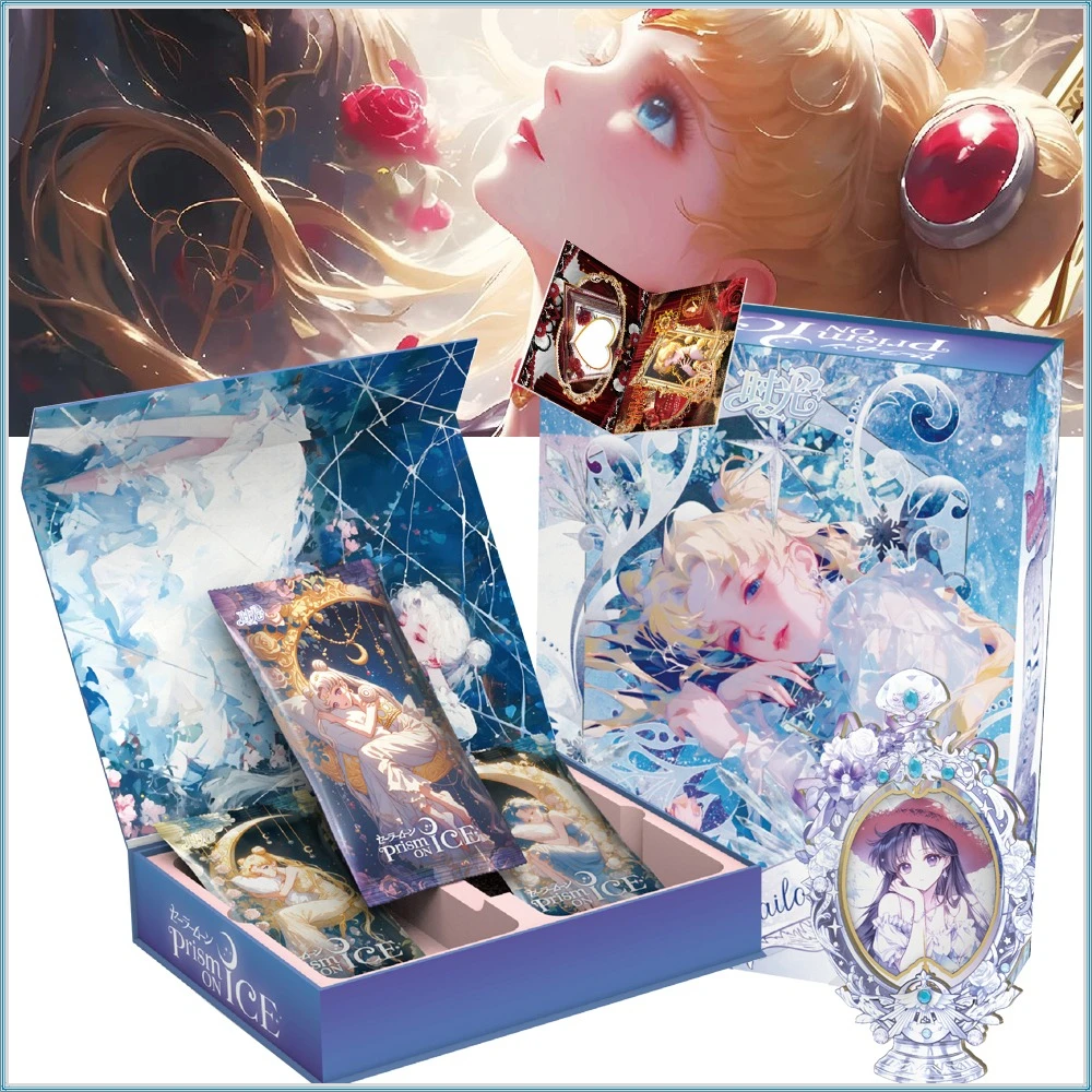 Sailor Moon Character Hot Stamping Collection Cards Tsukino Usagi Mizuno Ami High Quality Peripheral Card Gift for Young Adult