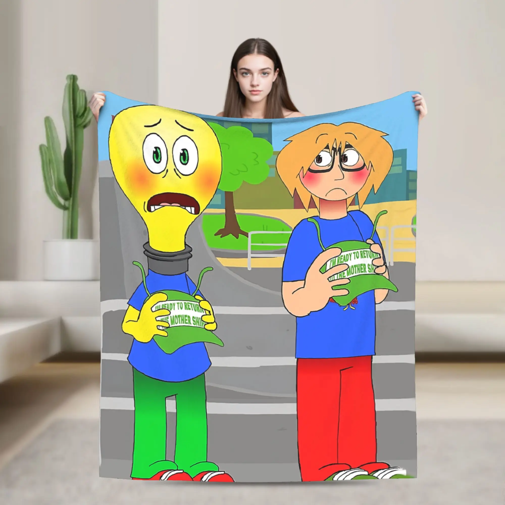 F-Fact A-Attack Adventures Merch Blanket Lightweight Warm  Throw Blankets for Bed 50x60 Inches Multi-size Throws And Blankets