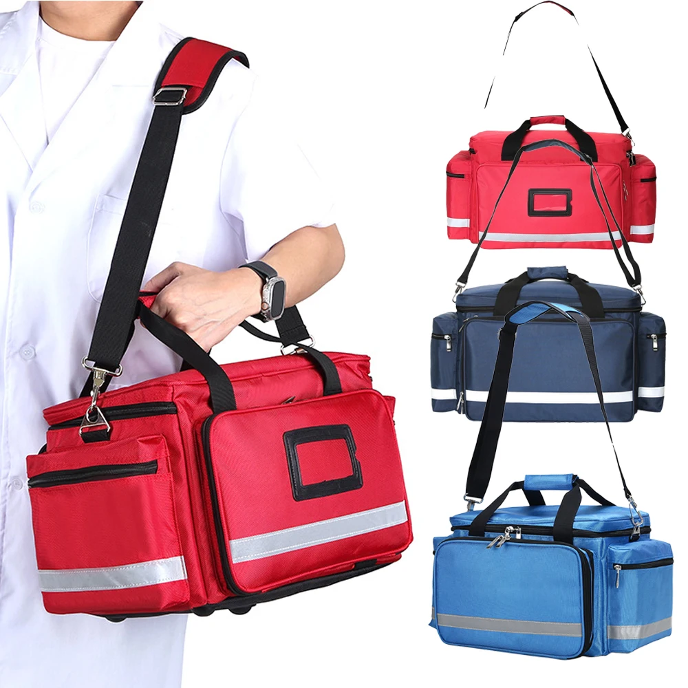 Large Capacity Outdoor Emergency Multi Pocket Lightweight Wear resistant Reflective Multi purpose Hiking Climbing Camping Bag