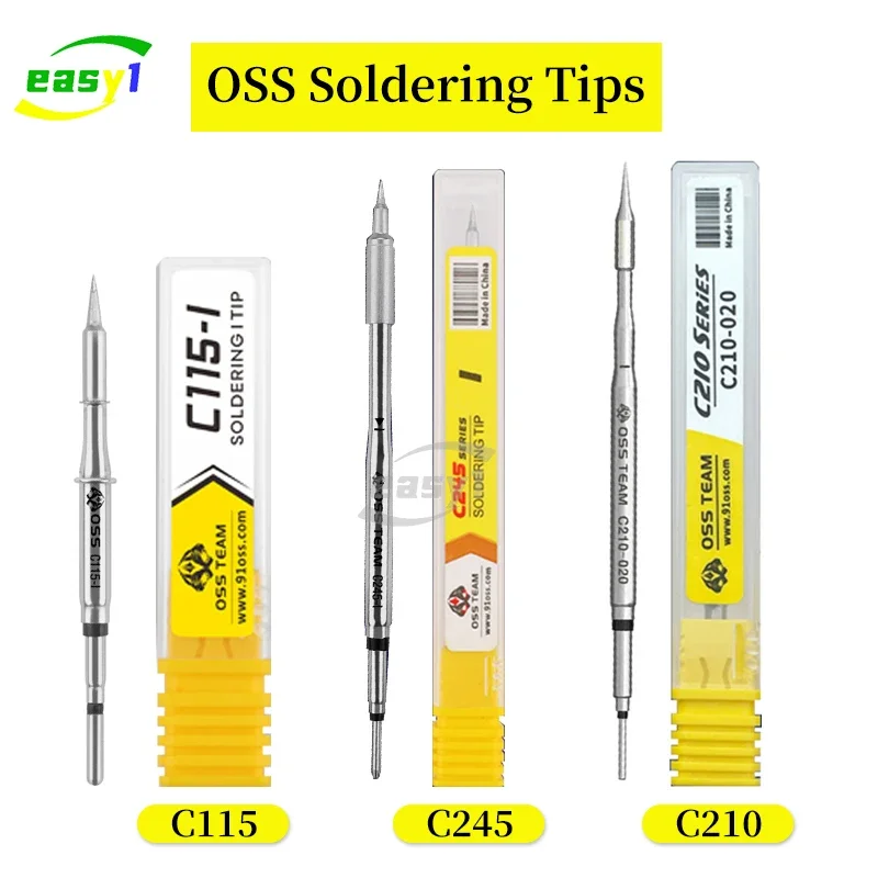 طرف لحام من سلسلة OEM C245 لمحطة لحام JBC OSS T245 مقبض عالي الجودة 245 طرف لحام