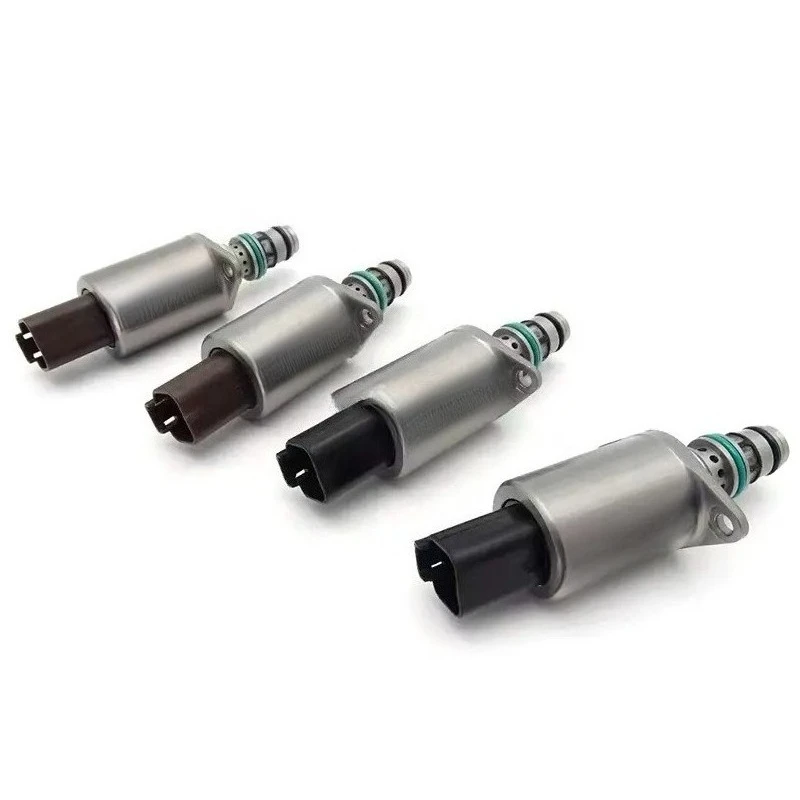 Excavator exhaust pressure solenoid valve