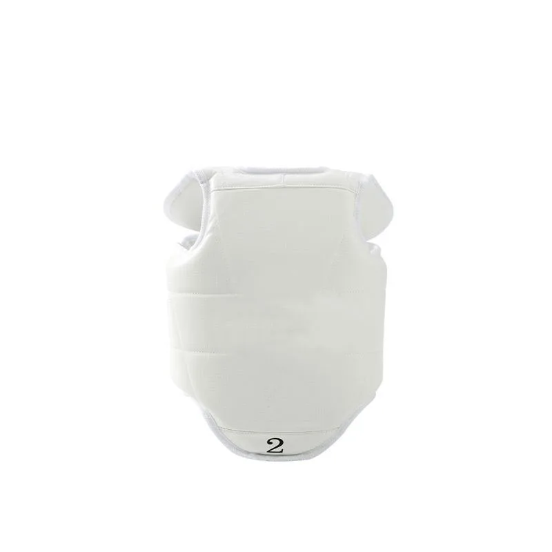 

Двусторонняя нагрудная защита для тхэквондо, каратэ, защитное снаряжение для муай-тай, защита для бокса, спарринга, тренировка, тяжелая штамповка для взрослых