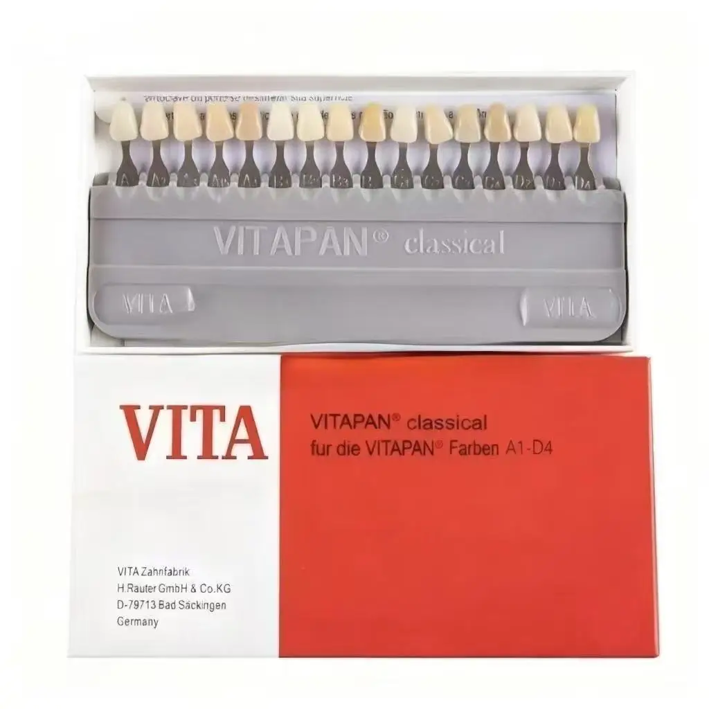 Picture 5: VITAPAN Classic 16‑Color Dental Shade Guide – Porcelain Tooth Color Comparison Plate for Whitening & Restoration Matching
