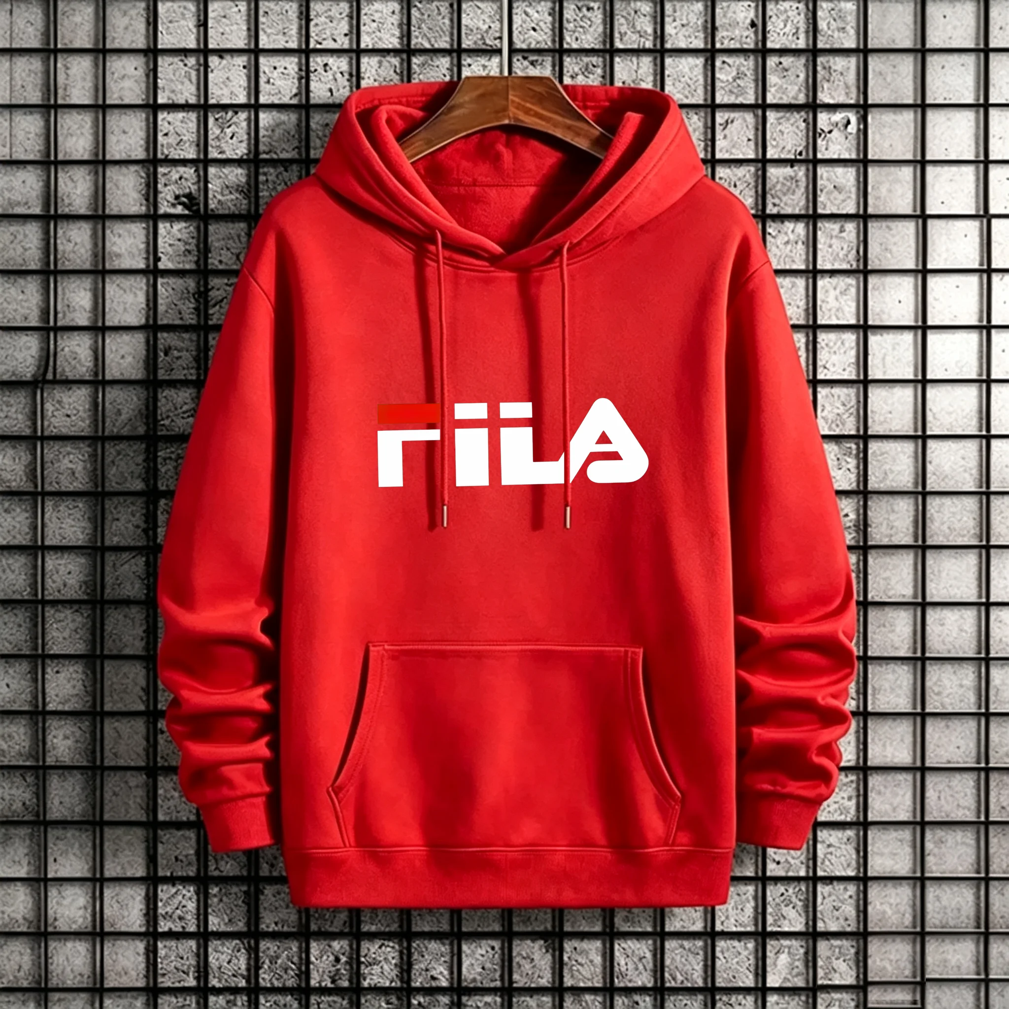 Herren-Hoodie Herbst Winter Hochwertiger Warmer Pullover Männlicher Alltags-Casual-Mode-Pullover Outdoor Fitness Sportlicher Kapuzenpullover – Detail 4