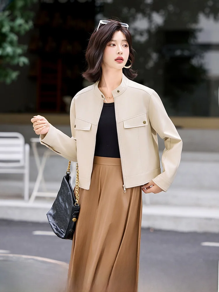 

Женская демисезонная куртка из натуральной овчины Ele ort: свободный крой, эффект стройности, премиум-класс, индивидуальный дизайн