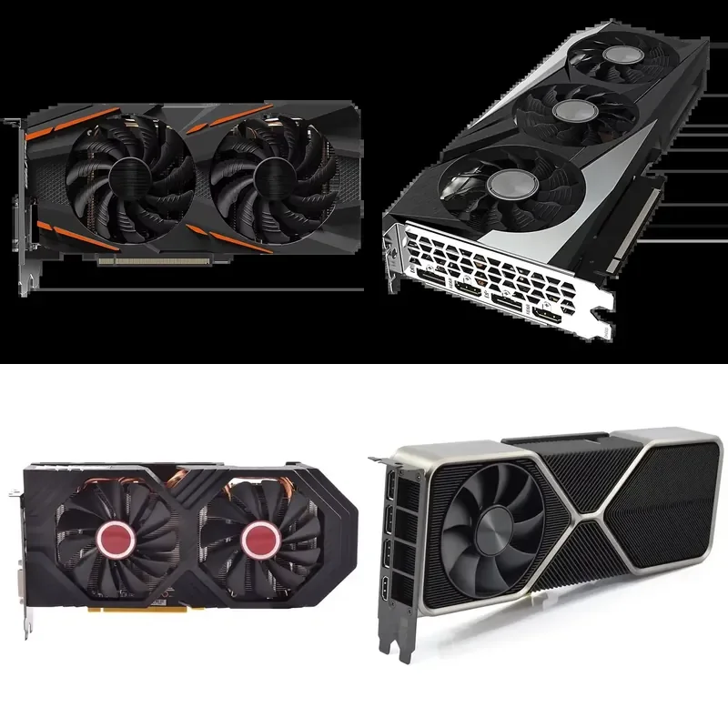 2026for RTX 3090 3080 3070 3060 GTX 1660S RX 580 8GB RX 6600 XT New Graphics Card GPU for Desktop PC Gaming Video Card