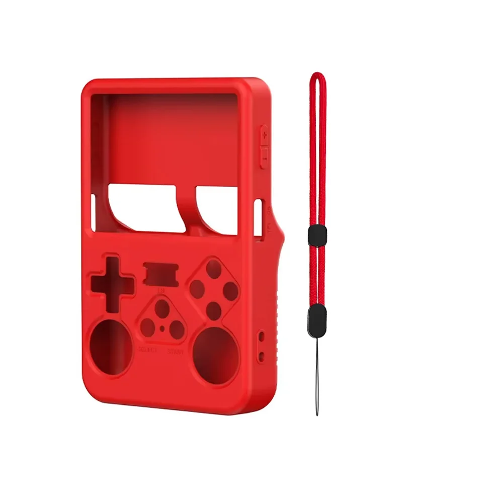 ل ANBERNIC R36S لينة غطاء من السيليكون حقيبة التخزين المضادة للخدش الغطاء الواقي لعبة الملحقات #6