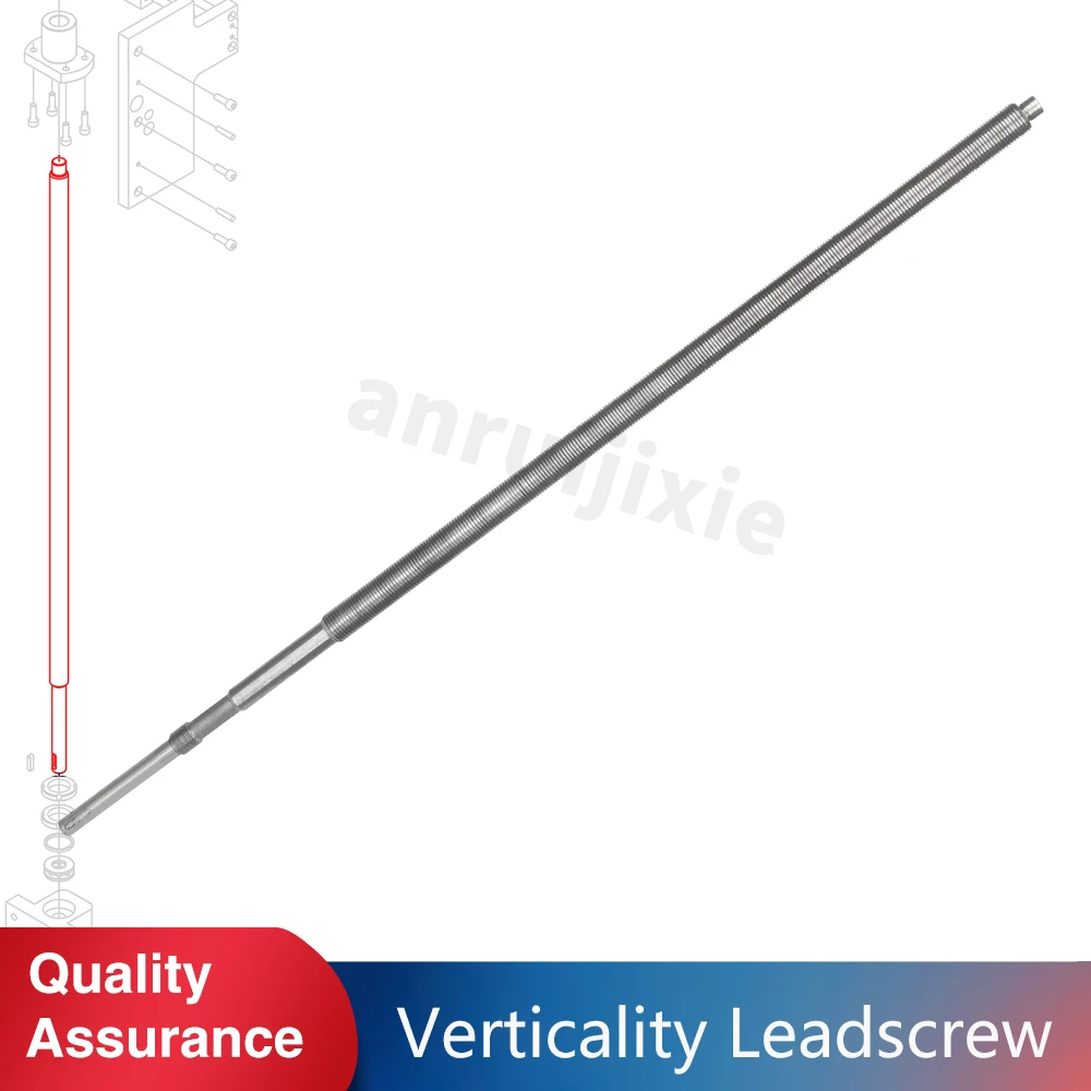 

Z-Axis Metric Leadscrew SIEG SX3-206&X3&JET JMD-3&BusyBee CX611&Grizzly G0619&G0463 Vertical Leadscrew