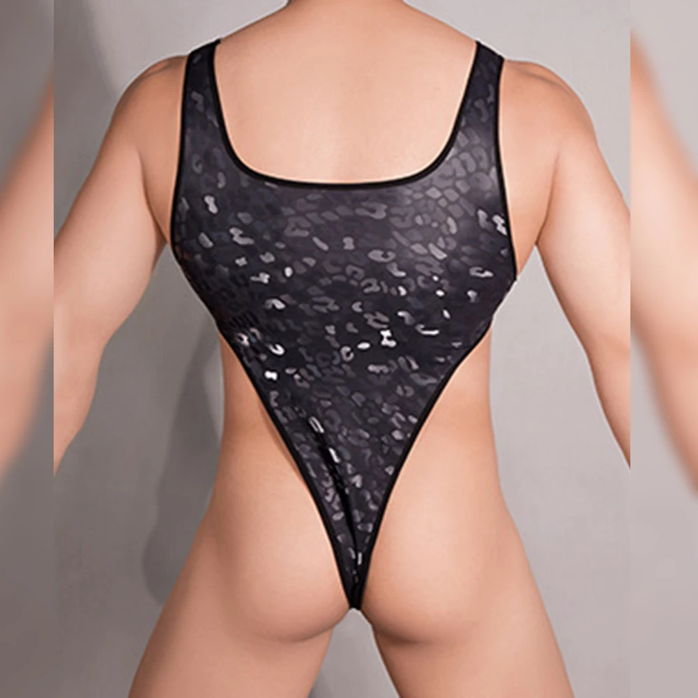 

Men Bodysuit Thong Leotards Tank Tops Gym Singlet Y-Back Muscle Vest Underwear Underpants Slip Sexy Homme Slip