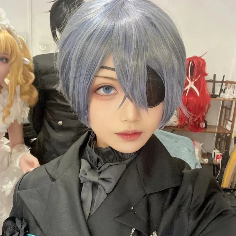 Men Women Unisex Single Eye Mask Dark Gothic Creative ACGN Cute Adjustable Eye Patch Pirate Skull Halloween Cosplay Accessories