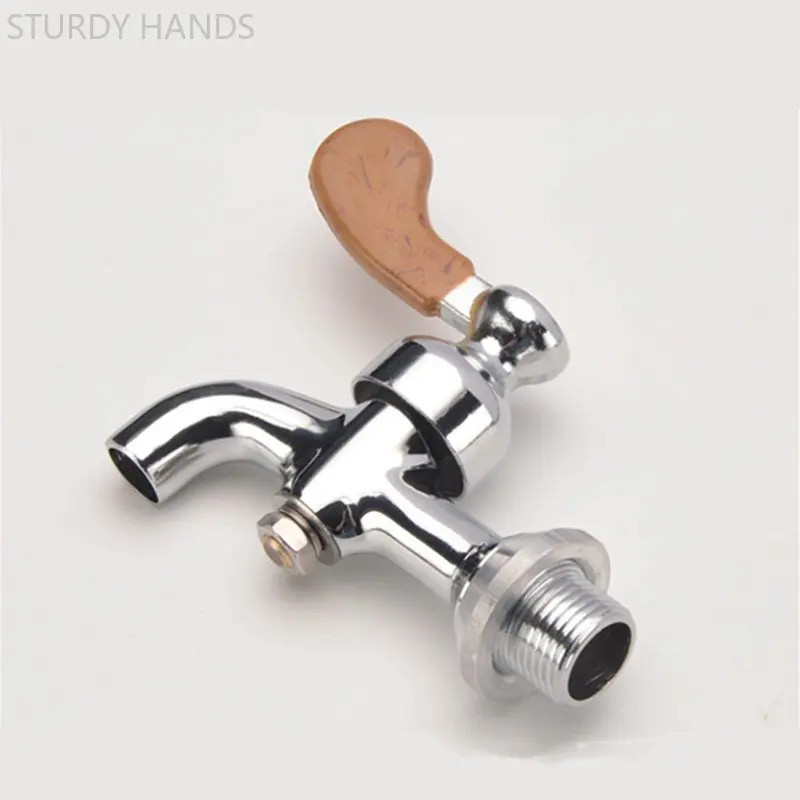 Grifo con mango de latón para cocina, barril aislante con Conexión macho de 3 a 6 pulgadas, con aislamiento para leche, té y café, accesorios de