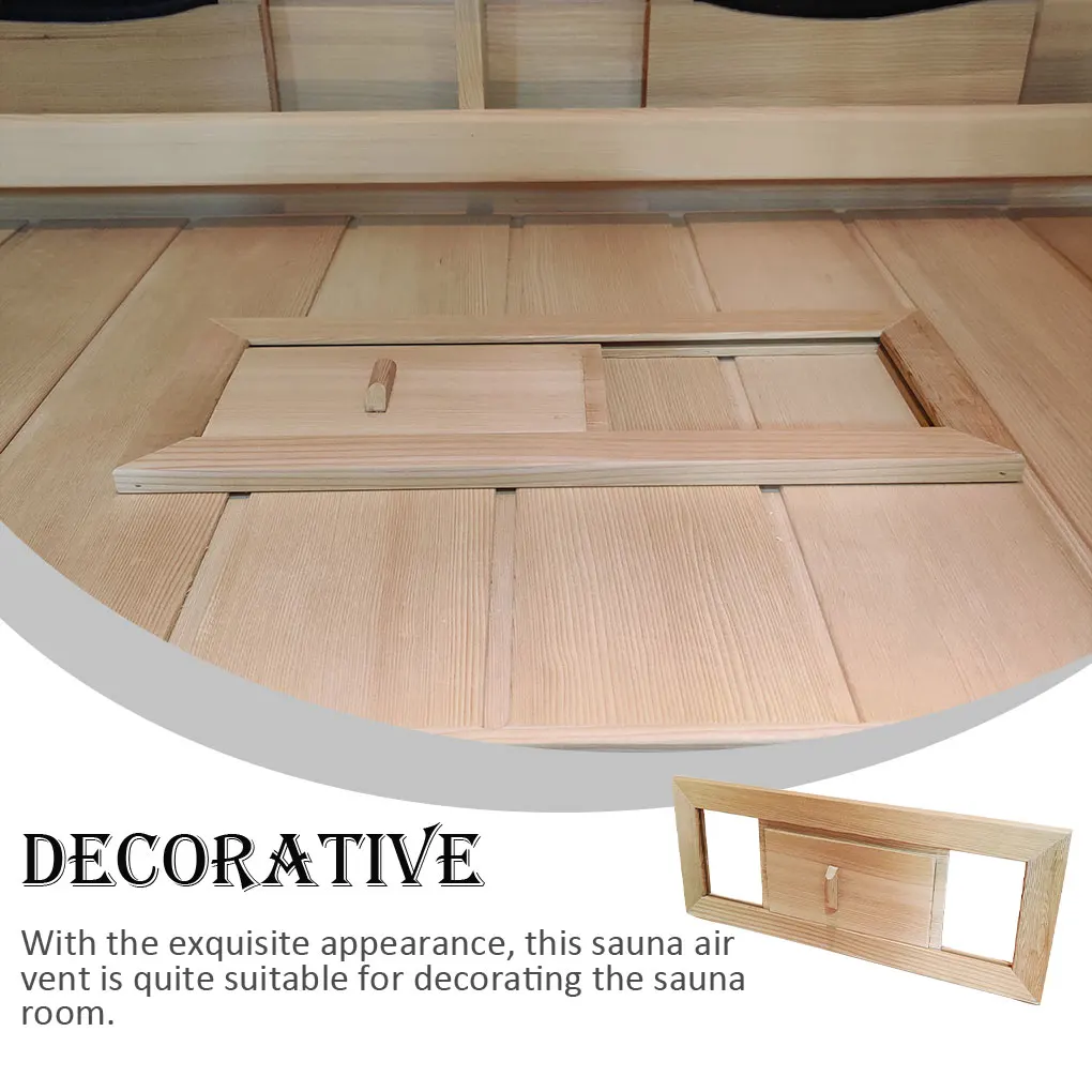 

Вентиляционная решетка для сауны: многофункциональная, практичная, гладкая, легко устанавливаемая, для отвода пара