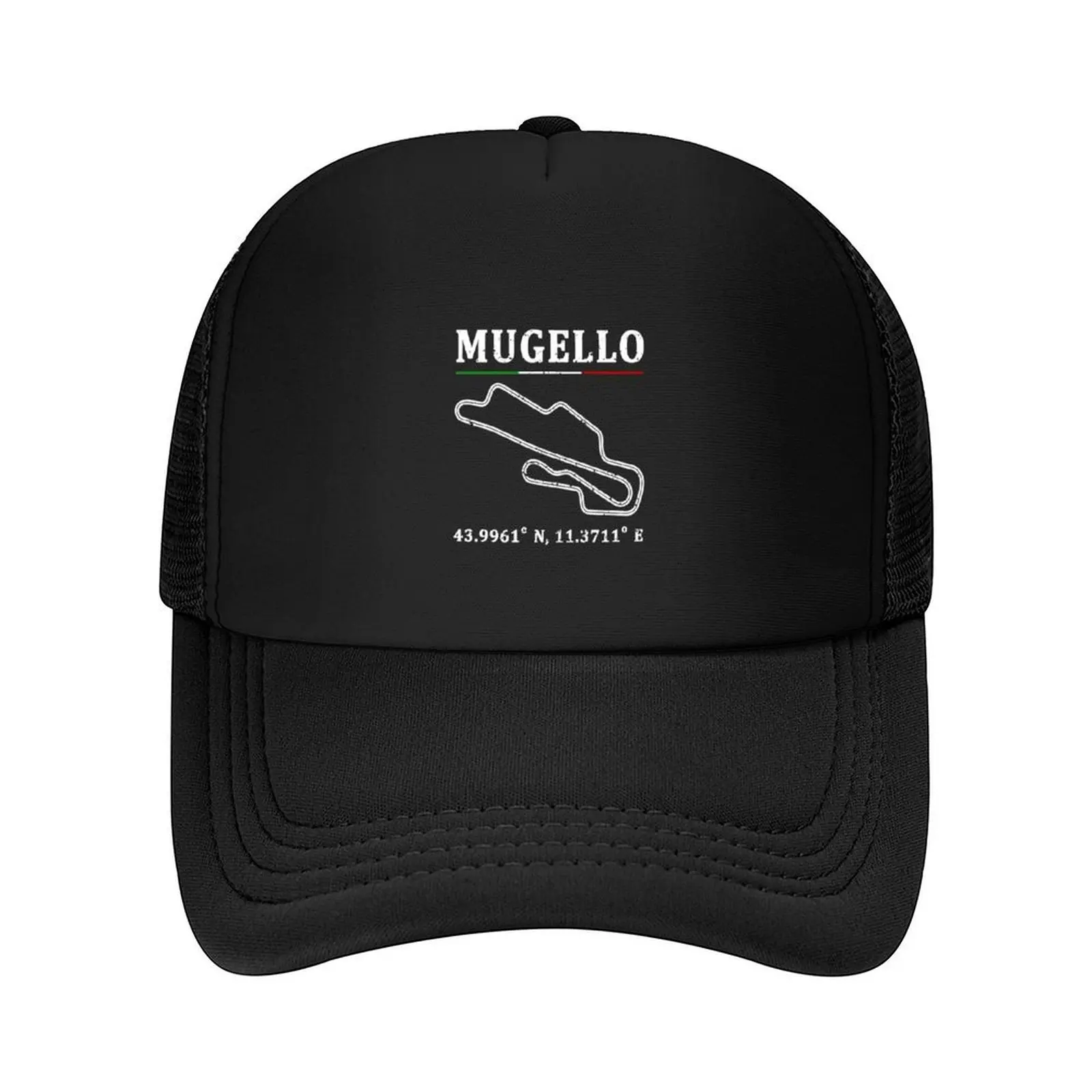 

Mugello Mugello Racing Circuit Black Baseball Cap Icon Hat men custom caps Thermal Visor Men's Luxury Women's