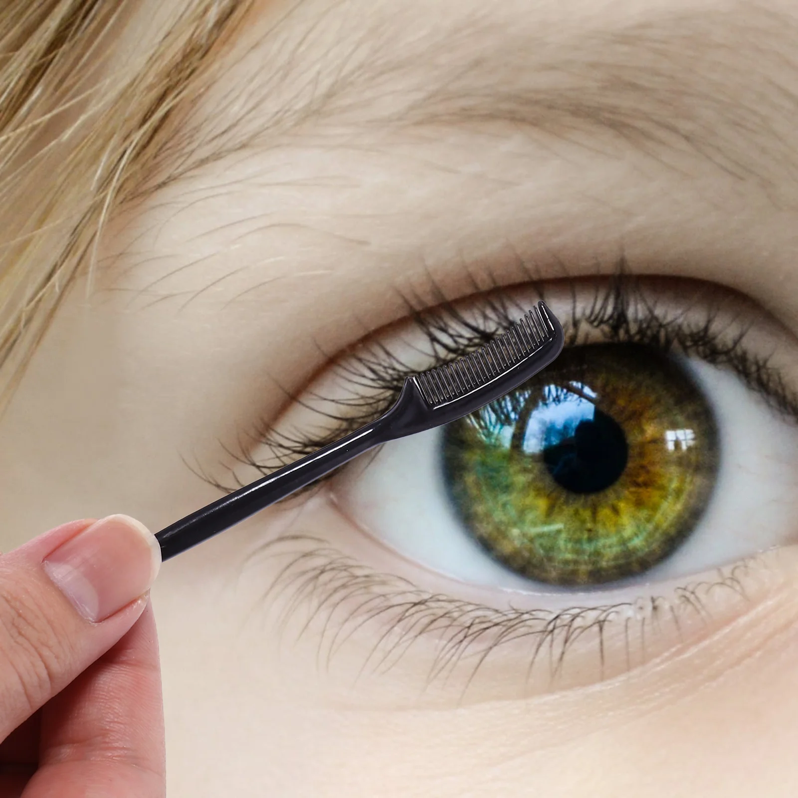 30Pcs Wimpern Kamm Mascara Applikator Augenbraue Definierer Glatte Kanten Polieren Wirkung Wimpern Kamm Augenbraue Definierer