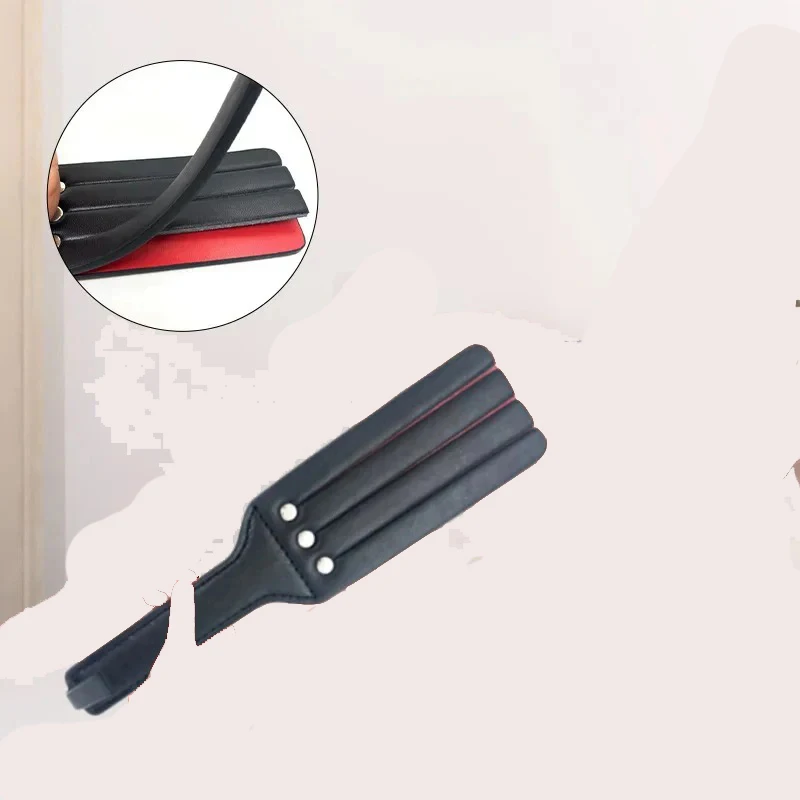 SM Leather Spank Fetish Bondage Sex Whip Flogger Sex Harness Women Restraint Spanked BDSM Clapper Womens Bondage Erotic Gear 6