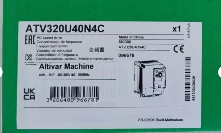 

Brand New Original In Stock Inverter ATV320U40N4C 4.0W 400V Frequency Converter One Year Warranty Fast delivery