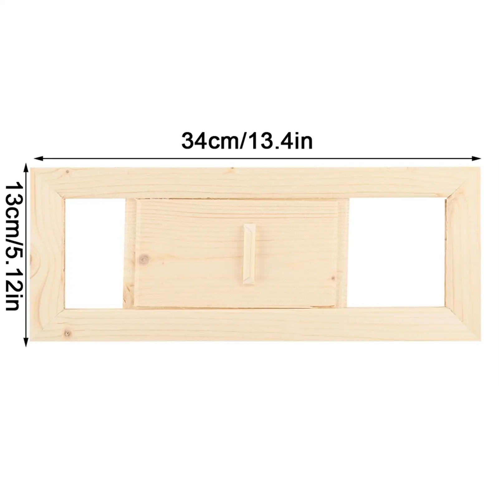 Wooden Rectangle Air Vent Grille for Sauna and Steam Room