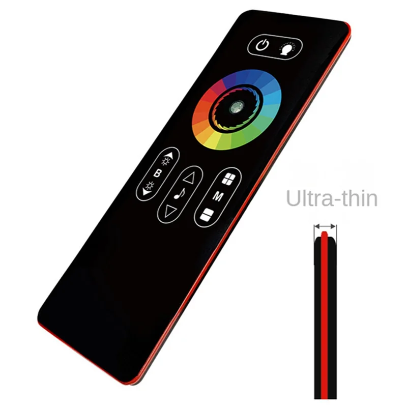 A57G-2.4G Remote Control Portable Slim Wireless Touch Remote Control Dimming Remote Control Without Controller, E