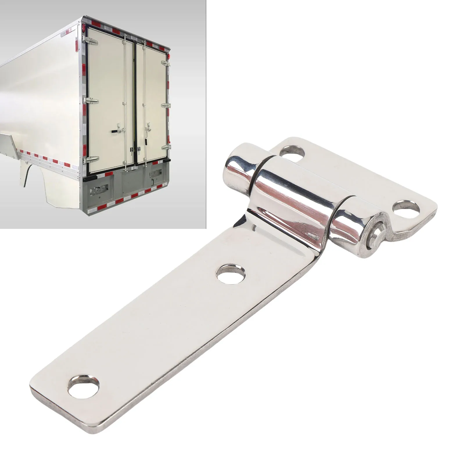 

RV T Shape Door Hinge Multifunctional Weather Proof T Shape Door Hatch Hinge High Load Capacity 304 Stainless Steel for Yacht