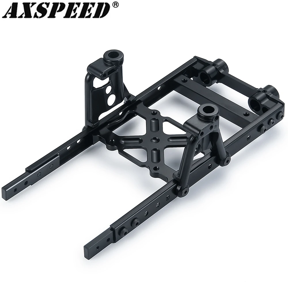 

AXSPEED Metal 6x6 Chassis Rails Extended Kit with Shock Towers and Bumper Mount for 1/10 RC Crawler Axial SCX10 90046 90047