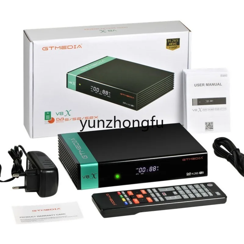 

V8x TV Box H265 DVB-S2/S2x V8nova Upgraded Set-Top Box