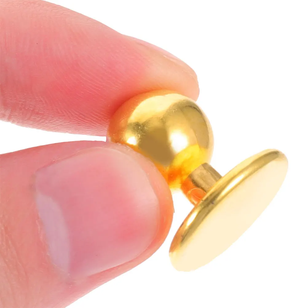 Boutons de manteau de Chef en plastique, 50 pièces, goujon rond, Kit de couture de remplacement pour les réparations d'uniformes professionnels, boutons de bricolage