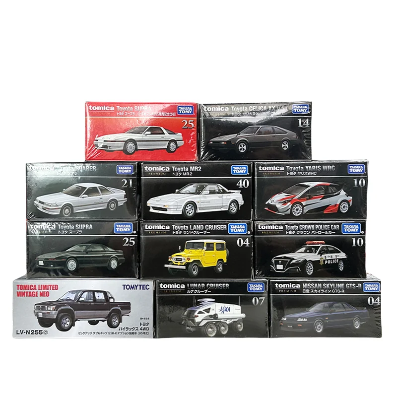 

TAKARA TOMY TOMICA TP10 Toyota Yaris Cruiser Land Cruiser Crown Alphard GTR 86 alloy car model, boys' toy, adult decoration.