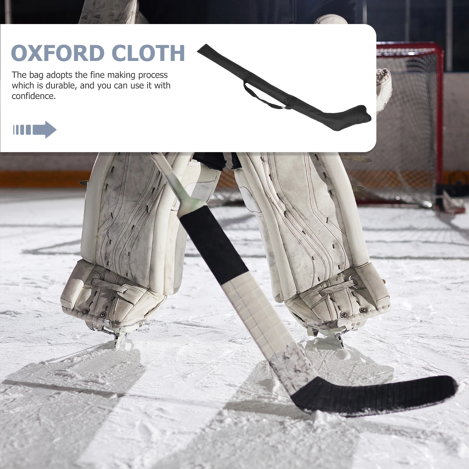 

1pc Hockey Stick Bag Dust-proof Oxford Cloth Storage Pouch Portable Equipment Carrier Child Size Travel Accessories