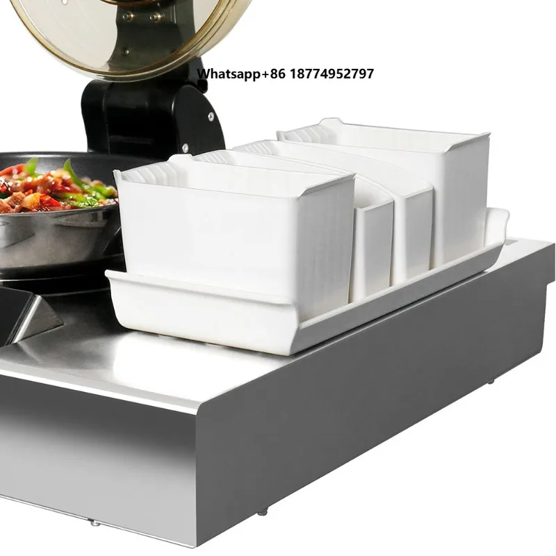Big Capacity 30 Dishes Per Hour Stainless Steel Electric Touch Screen Cooker CE for Commercial Automatic Cooking Machine