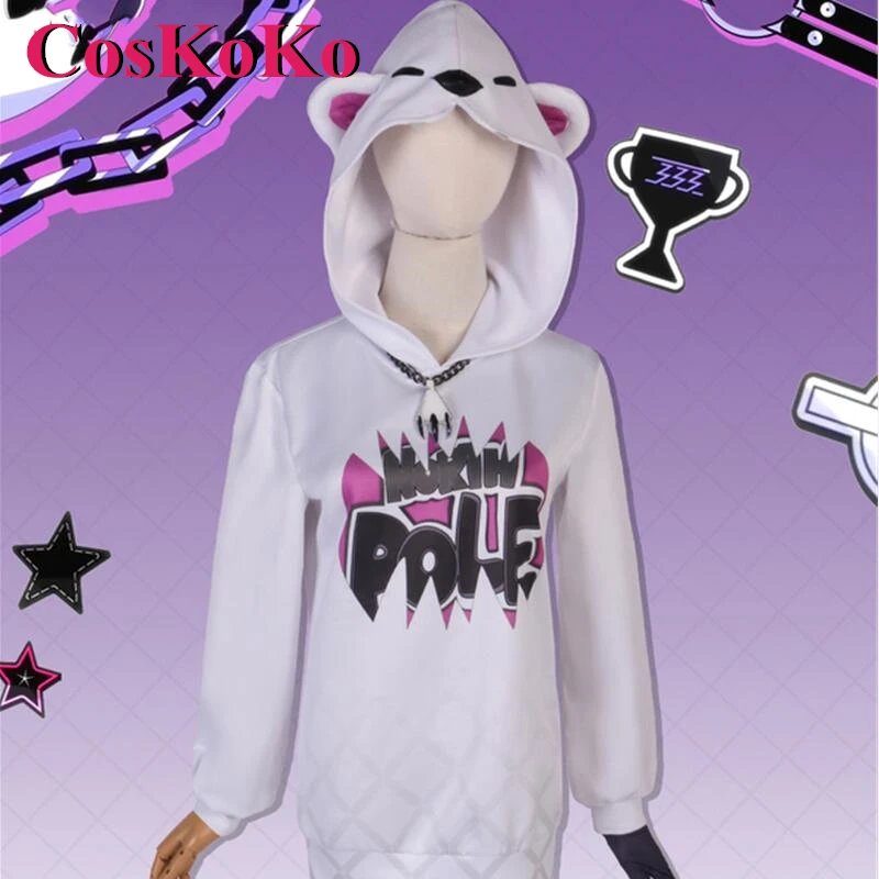 CosKoKo Selen Tatsuki Cosplay Anime VTuber Costume Fashion Sweet Lovely Uniform Women Halloween Party Role Play Clothing XS-XL