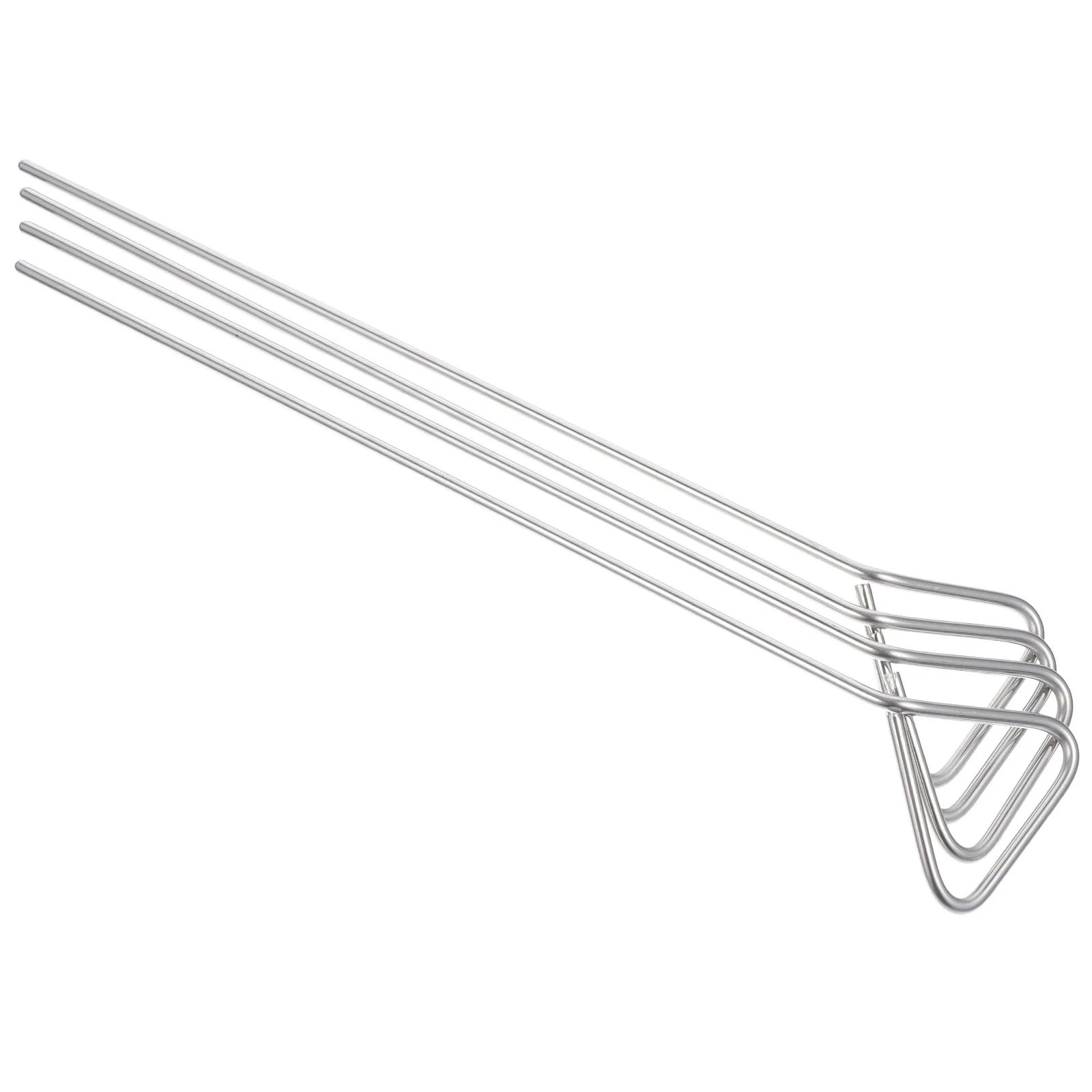 

4pcs Stainless Steel Cell Spreader Reusable Lab Spreading Tool Corrosion Resistant Triangle Head Even Pressure Laboratory