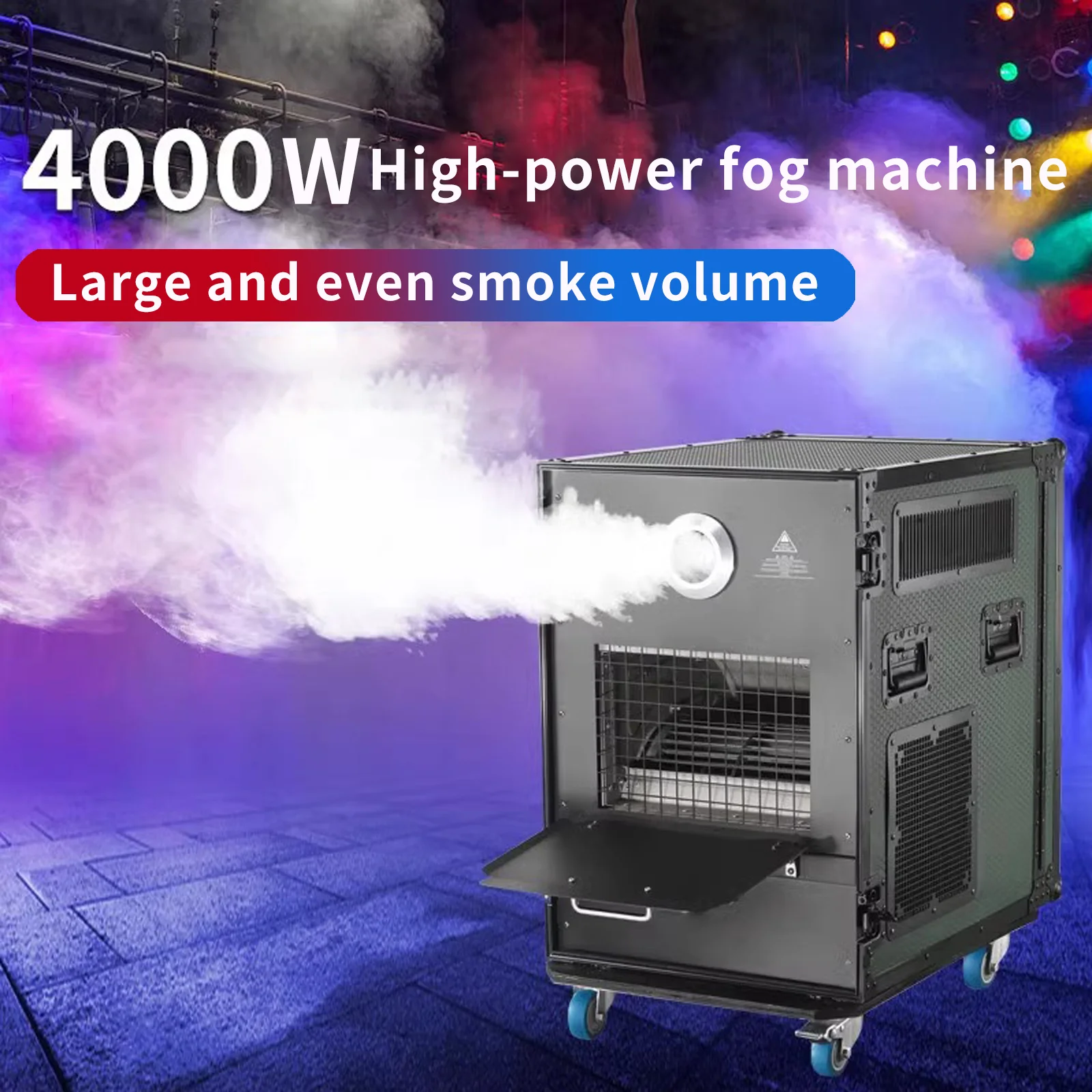 

4000W High Power Haze Fog Machine DMX Control Waterproof Outdoor Smoke Machine For Wedding Big Party Activities Stage Fog Effect