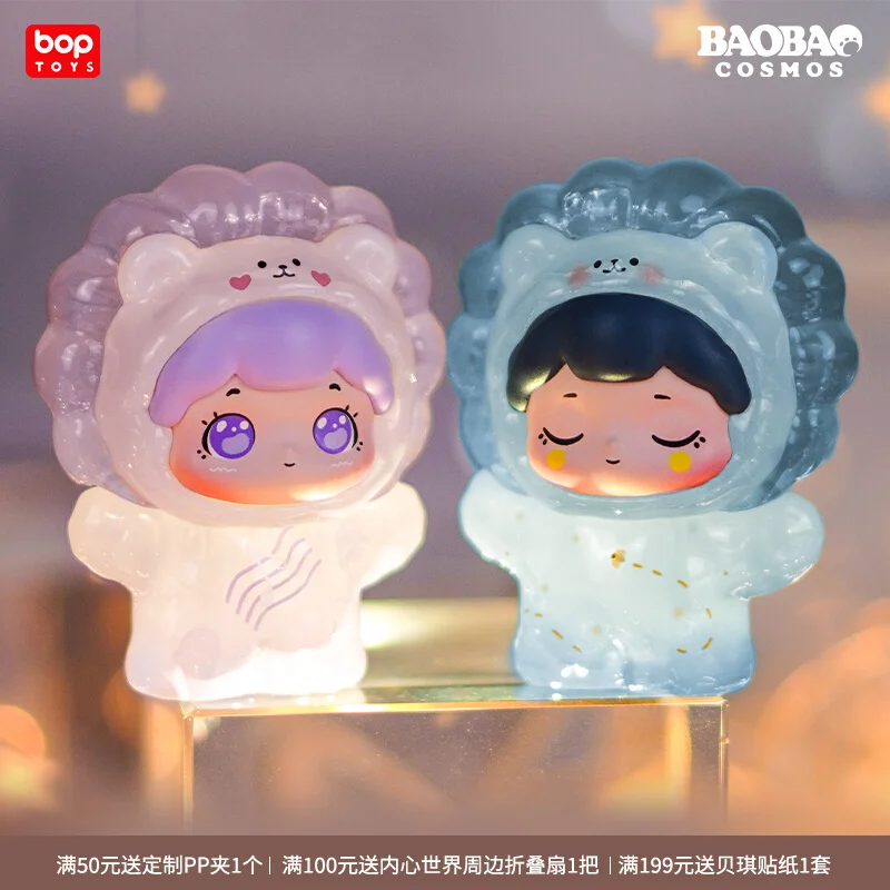 

Boptoys Baobao "Весенний дневник путешествий" серия слепая коробка милые частицы прозрачная мини-коробка-сюрприз украшение для рабочего стола подарок