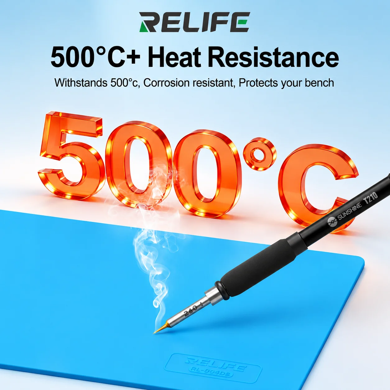 RELIFE RL-004DS حصيرة لحام سيل - مراجعة Electronics Repair Bench وسعره
