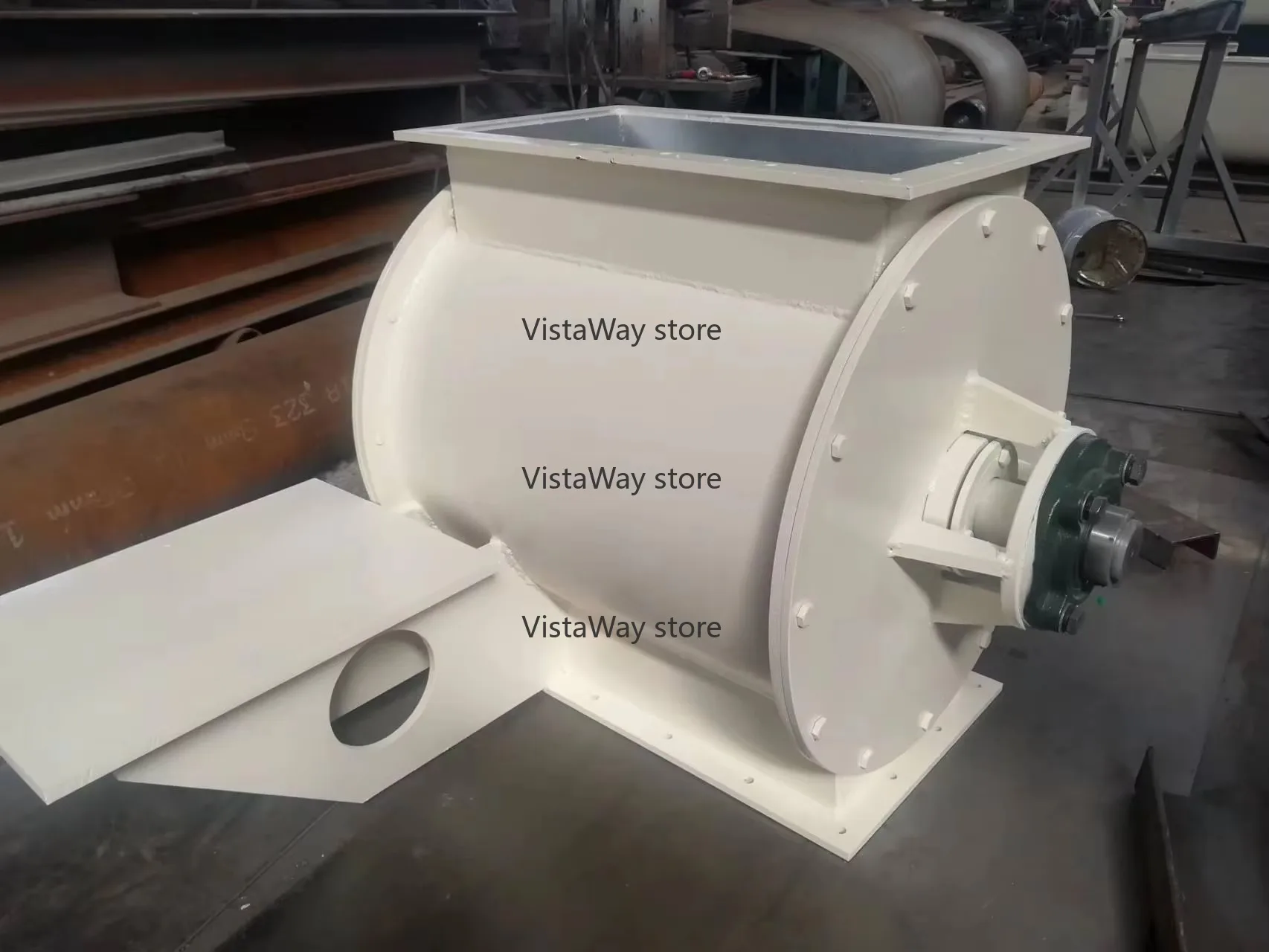 صمام سكين دوار كهربائي آلي مع حماية البيئة لخط تجميع معالجة الرقائق الخشبية