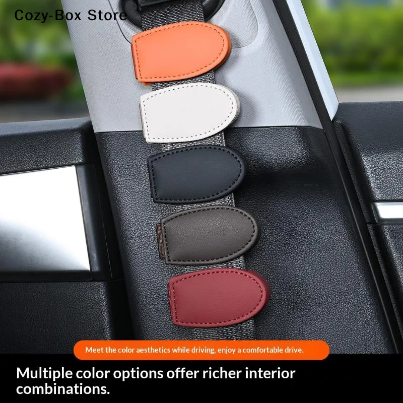 [ZY]Magnetic Car Seat Belt Adjuster Car Seat Belt Fixing Clip Adjustable Magnetic Seatbelt Clip Car Seat Belt Buckle Clip[ZY]