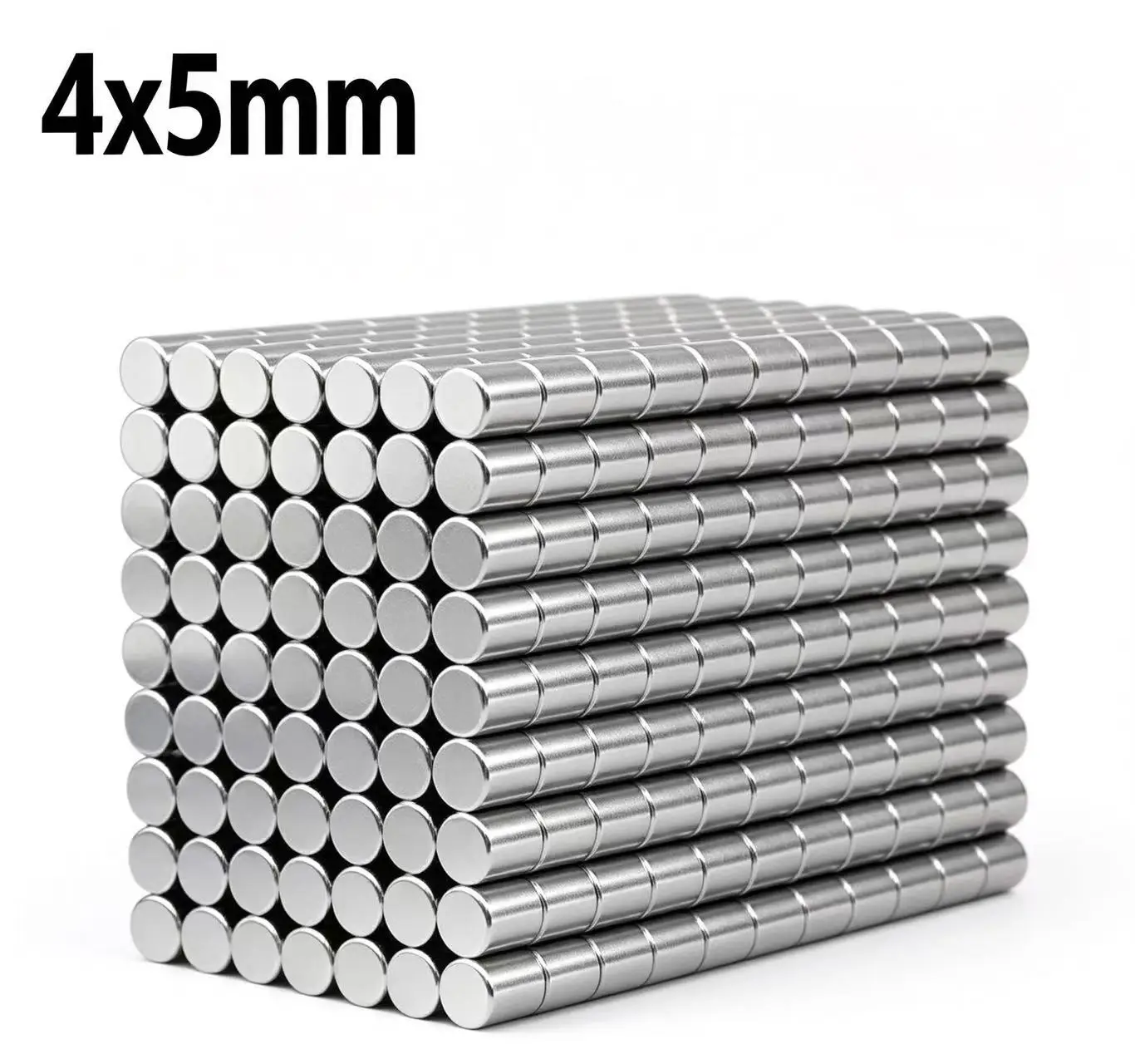 4x5mm High Strength Round N35 Neodymium Magnet NdFeB Permanent Powerful Fridge Magnets Imanes