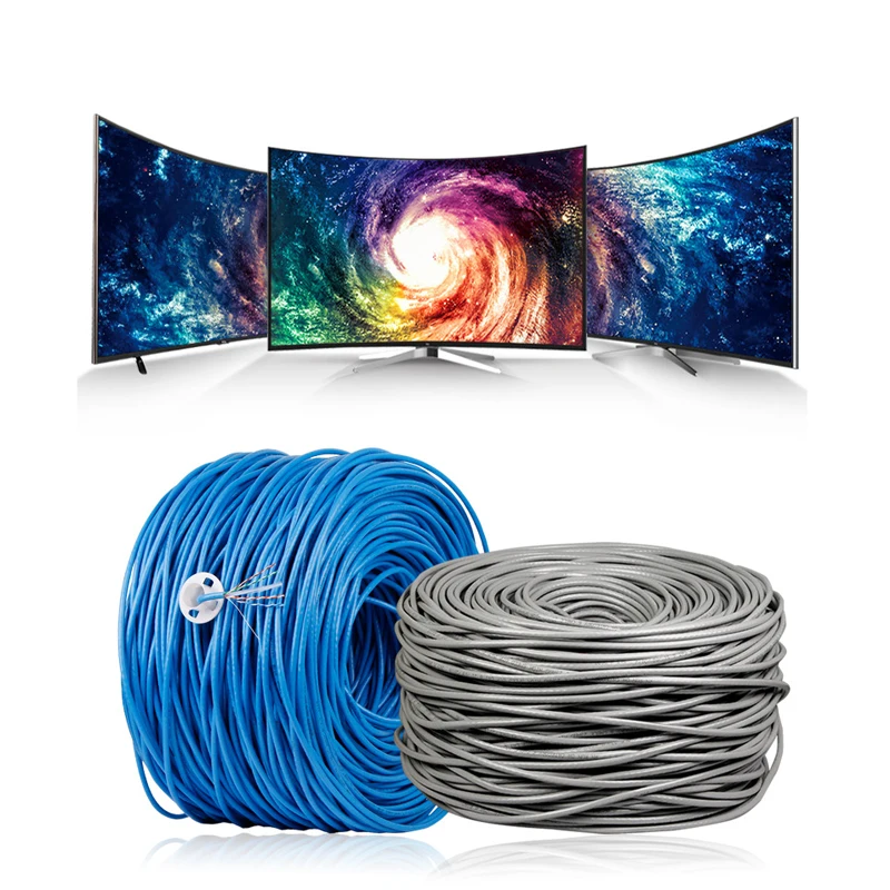 Ethernet-кабель 1000 Мбит/с Cat 6, сетевой шнур UTP Gigabit, Сетевой провод для ноутбука, маршрутизатора RJ45 CAT6, Ethernet-кабель 50 м/10 м/15 м
