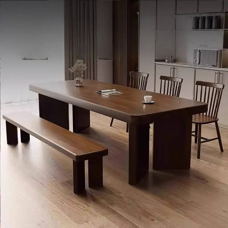 

Designer Italian Dining Table Decorations Center Lounges Conference Dining Table Wood Nordic Tavolino Da Salotto Furniture Home