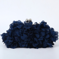 Flower Dinner Purse Designer Floral Chain Crossbody Bride Handbag Clutches Woman Petal Evening Party Clutch Wedding Dress Bag