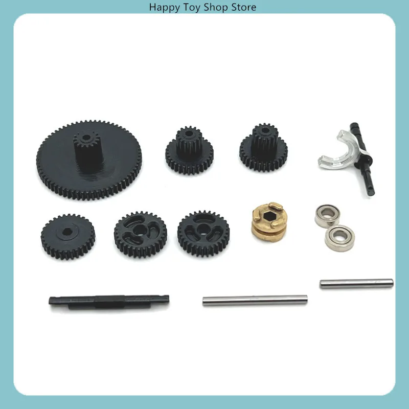 

1/24 Scale 2-Speed Transmission Gear Set for FMS FCX Models, CNC Steel High Torque Upgrade Kit